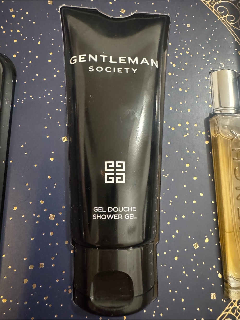 Givenchy Gentleman Society 3.3oz EDP, 0.42 oz EDP Spray, 2.5oz Shower Gel NIB - Picture 5 of 7